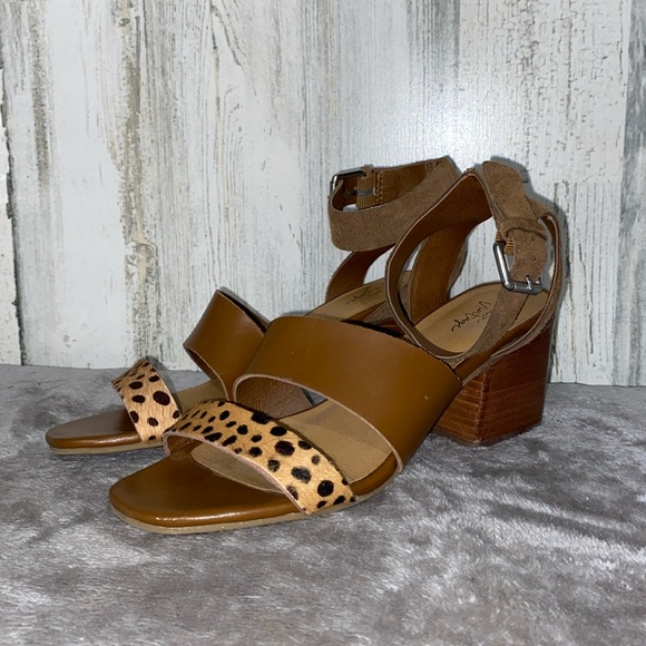Crown Vintage Shoes - 0916 Crown Vintage Vicki Leopard Sandals